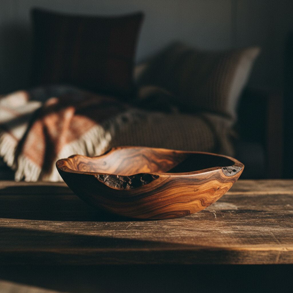 Turned Timber Bowl