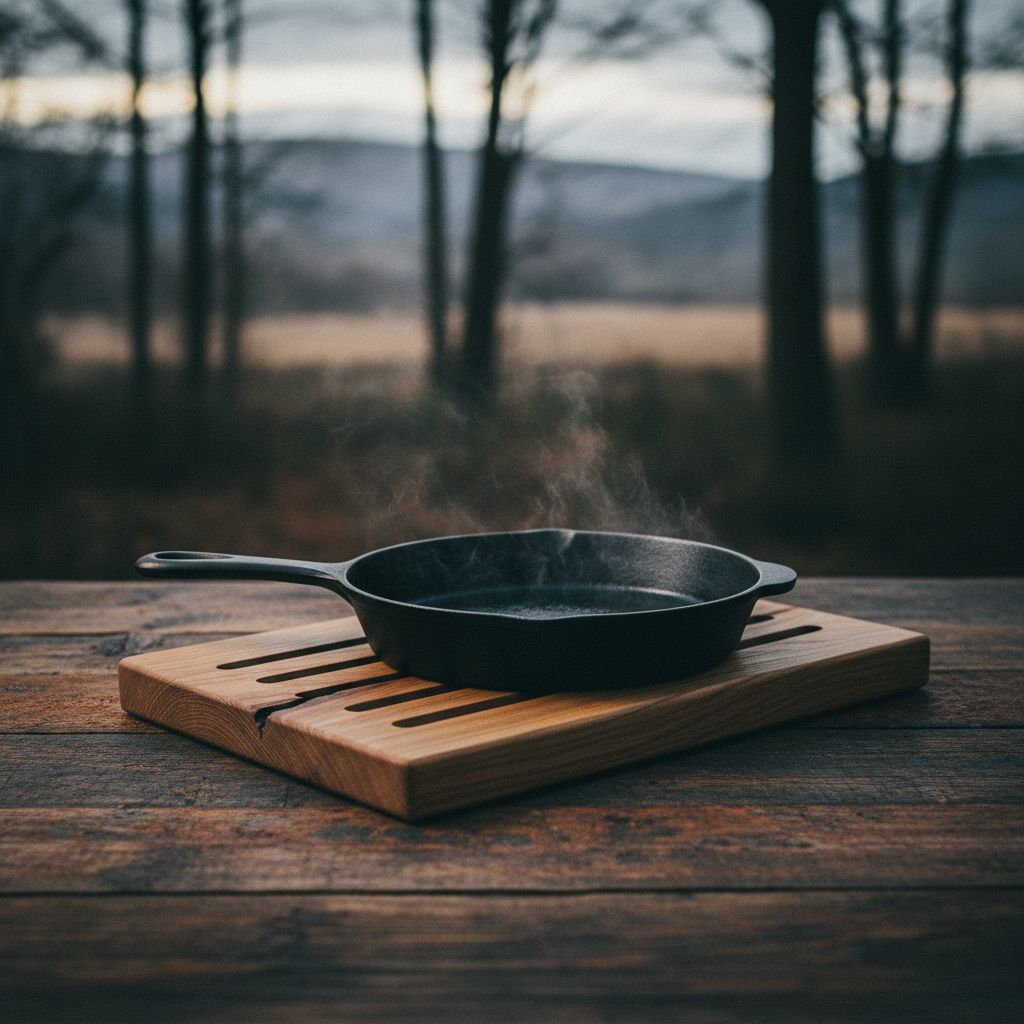 Split Oak Trivet